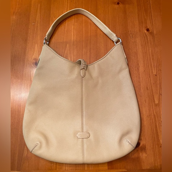 RALPH LAUREN LEATHER SHOULDER BAG - Picture 2 of 11